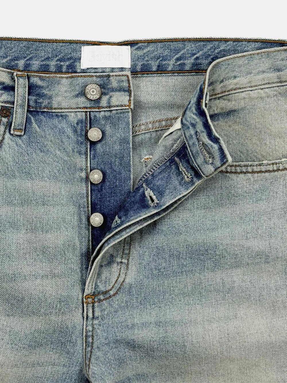 Boyish The Billy High Rise Skinny Jean 27 Barefoot in the Park Vintage Wash - Picture 12 of 14